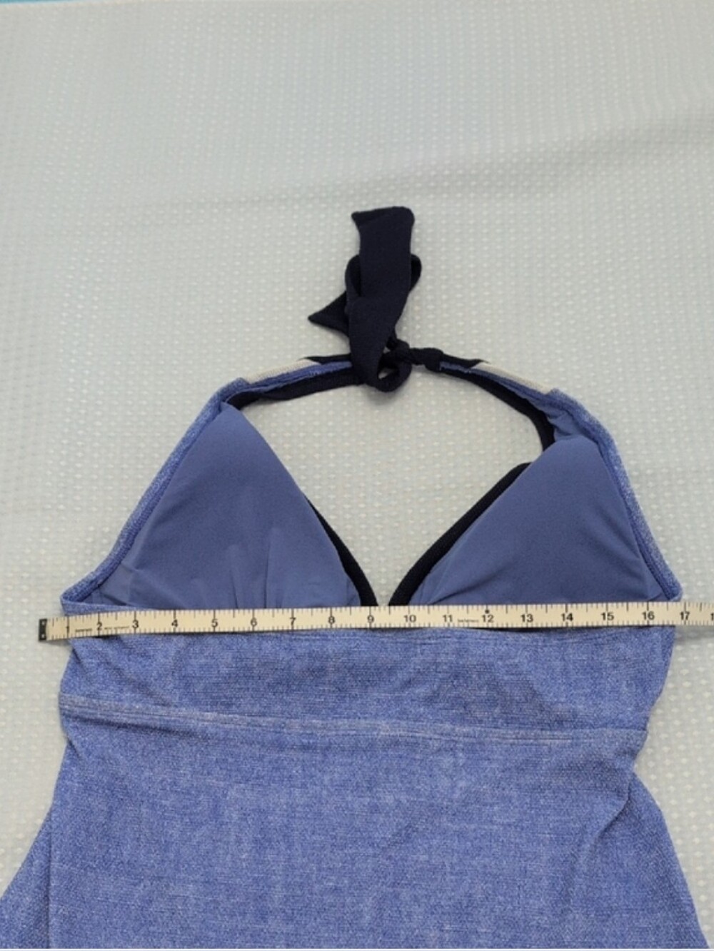 Tommy Bahama Island Cay Blue Halter Swimdress Large Sun Shelter - Picture 9 of 14